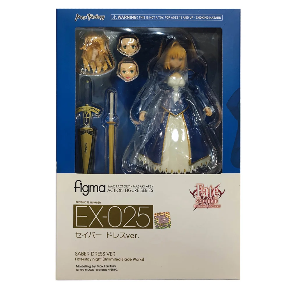 新品未開封figma EX-025 セイバー ドレスver. Fate fgo figma セイバー ドレスver.