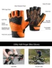 INBIKE 2023 New Arrival MTB Bike Gloves Summer Half Finger Cycling Gloves For Men Women Breathable Sport Bicycle Gloves MH010 3
