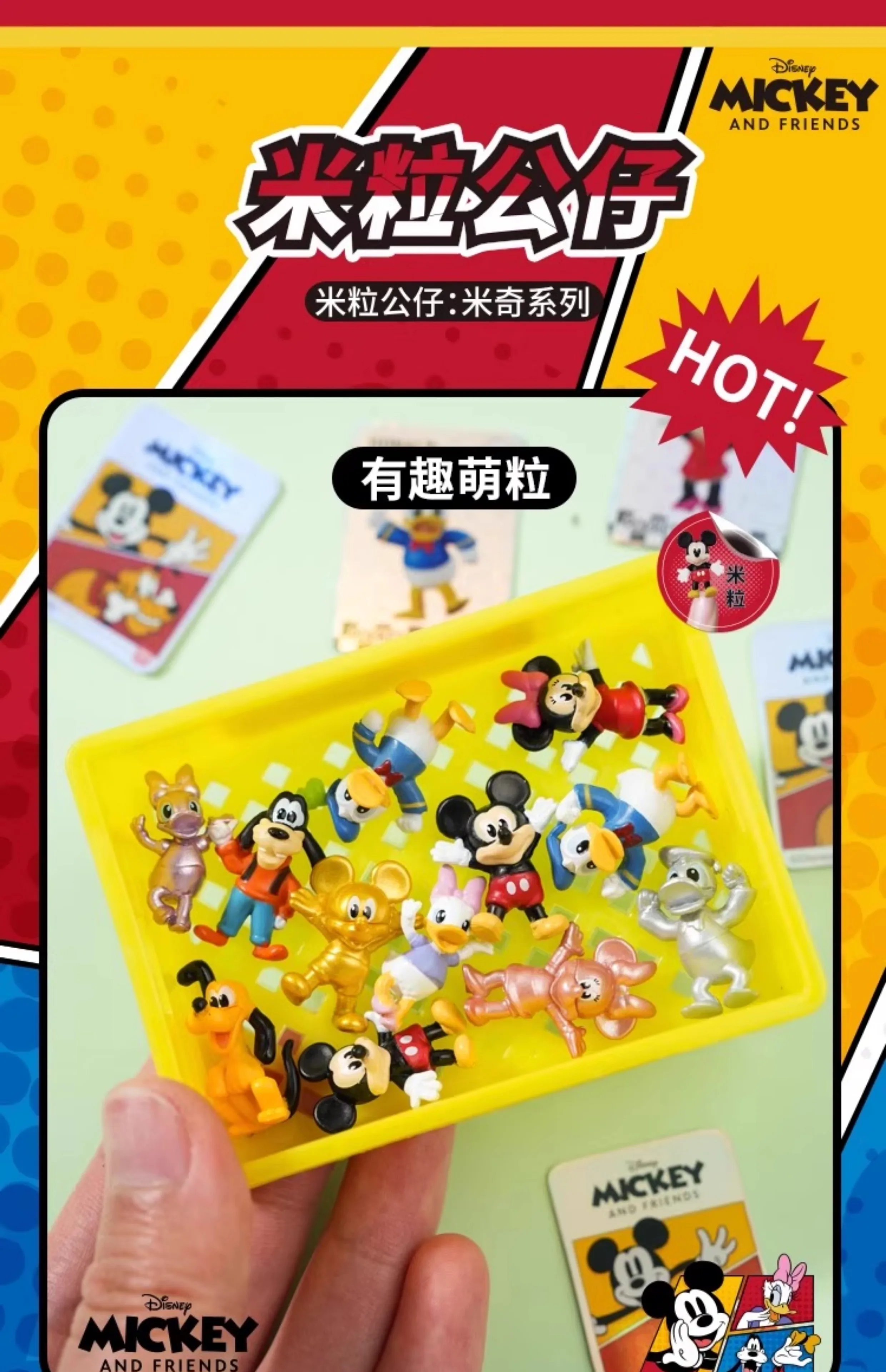 Jandoon Blind Box Disney Pixar Lilo Stitch Figur Mickey Mouse Modell Toy Story Woody Toys Zootopia Judy Puppe Reismaserung Spielzeug Geschenk – Detail 14