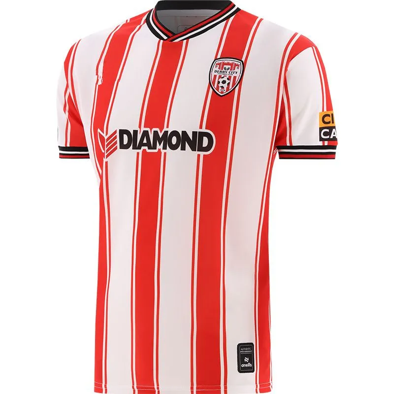 

2024 г., Derry City GAA Home, Мужская футболка, Мужская футболка для регби, размер: S-5XL (имя и номер на заказ)