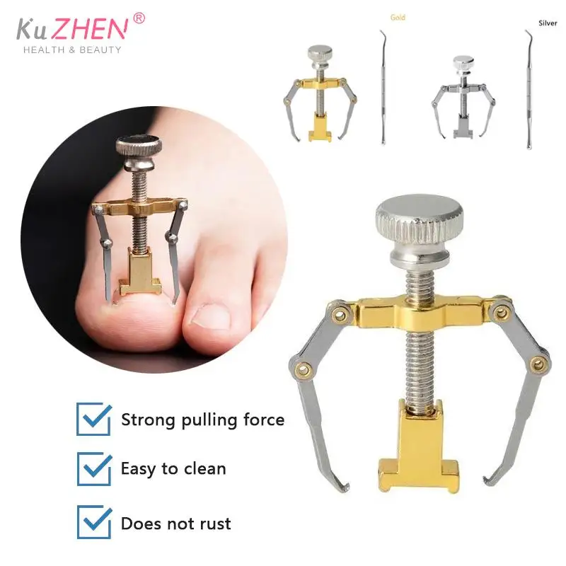 

1pc Medical Correction Of Paronychia With Toe Nail Correction Bracket For Treatment Of Toe And Toe Care With Toe Fixator