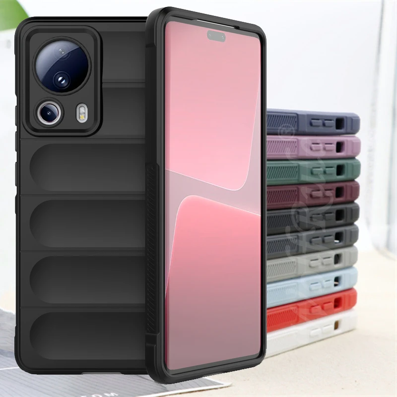 Per Xiaomi 13 Lite Custodia Cover Xiaomi Mi 13 Lite Capas Phone Back Paraurti In Gomma Antiurto Soft Tpu Fundas Xiaomi 13 Lite Cover