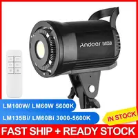 New!!! 135W/ 100W/ 60W Studio LED Video Light Dimmable Bowens Mount Continuous Light for Live Streaming Photo Video Recording 1