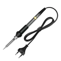 1/5pcs 60W Adjustable Temperature Electric Soldering Iron EU 220V  Welding Iron Rework Station Heat Pen Tips DIY for Repairing - Image 2