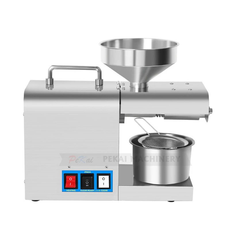 RG-311 Edible Oil Maker Stainless Steel Automatic Home/Commercial peanut Oil Press Machine