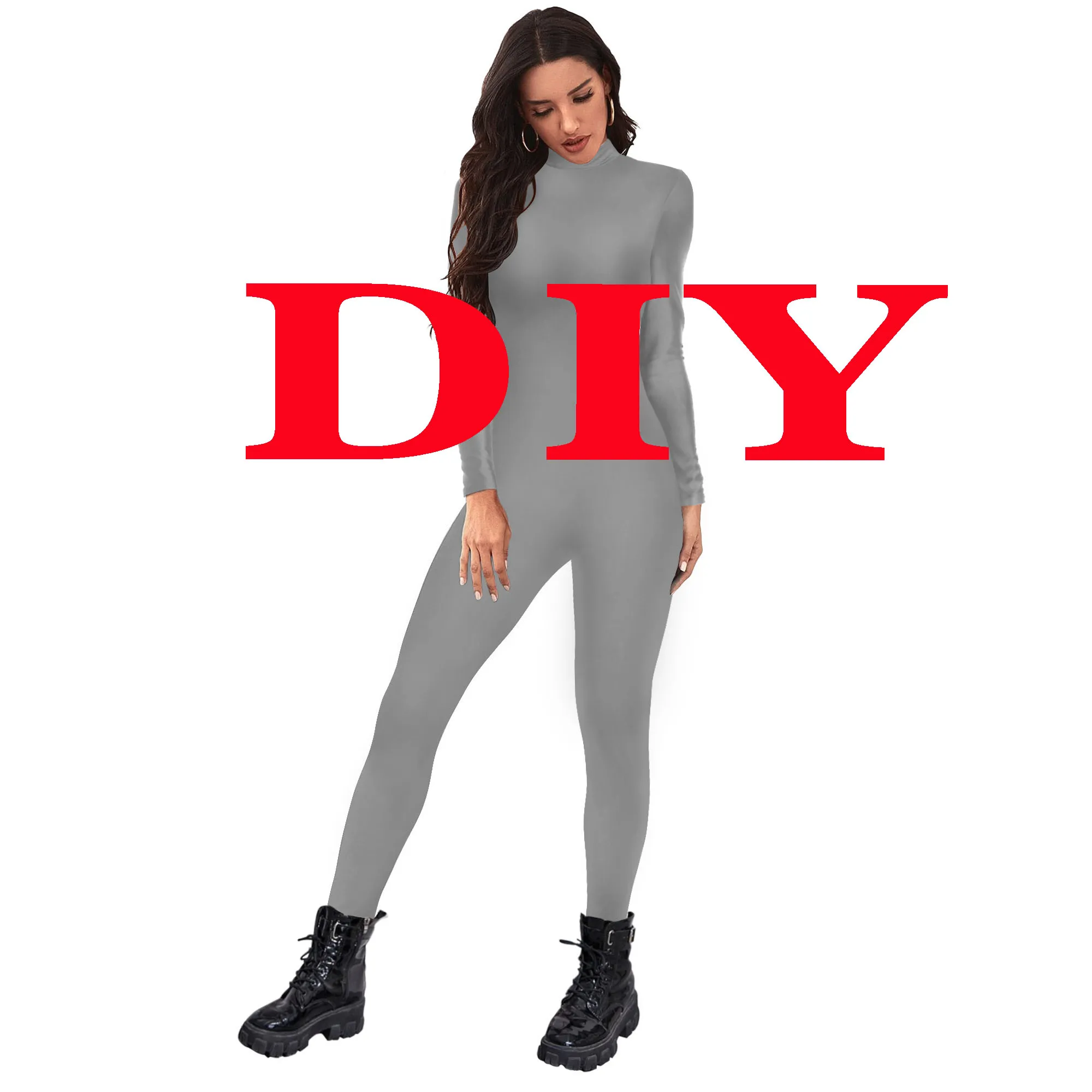 Zawaland 3d Print Funny Cosplay Costumes Catsuits Romper Jumpsuits Full