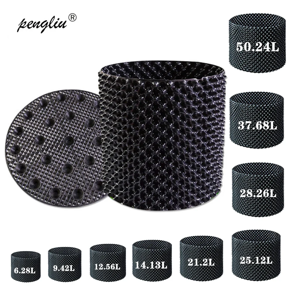 Potatura Ad Aria Controllo Della Radice Della Pianta Vasi Da Vivaio Trainer Fast Root Grow Container Garden Tree Bonsai Traforate Tool Fast Nersery Po