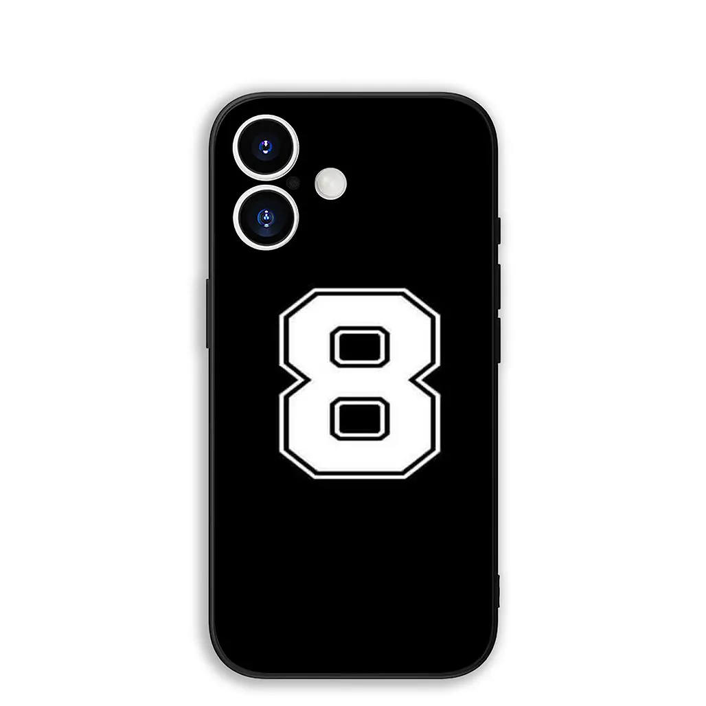 Sports-Themed Lucky Number Phone Case Cover