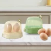 Egg Cooker US Plug Hard Boiled Multifunction Fast Heated Cooks Eggs Dining Egg Steamer for Vegetables Cooking Kitchen Office Pot 4