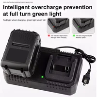 Dual Slot Charger 18V 21V Li-ion Battery Charger for Makita BL1415 BL1815 BL1830 BL1850 Electric Drill Power Tools EU US Plug 3