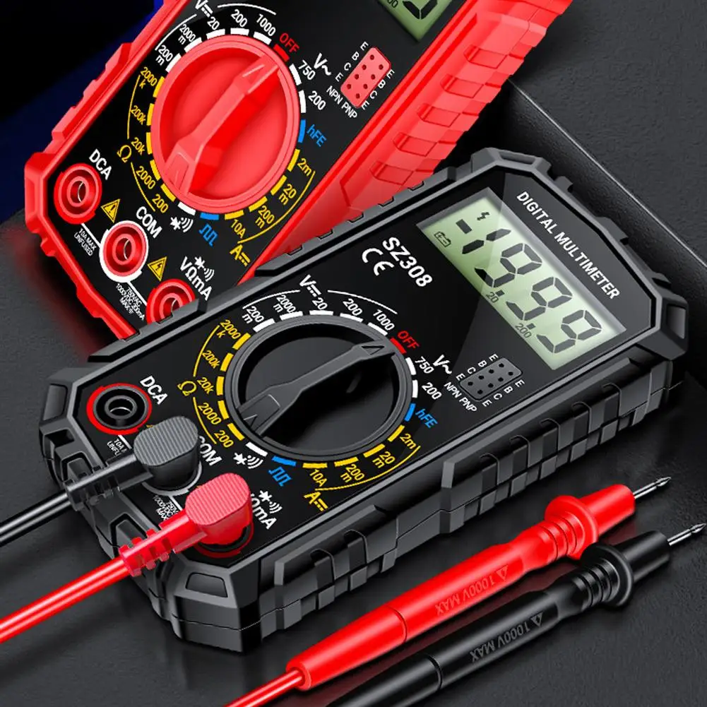 새로운 자동차 회로 테스트 테이블 디지털 멀티미터 전기 기술자 테스트 및 유지 보수 디지털 디스플레이 다기능 테스트 도구