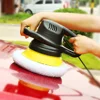 10Pcs 9/10 Inch Microfiber Car Polishing Pad Auto Bonnet Polisher Soft Wool Wax Wash Buffer Cover Car Cleaning Tools Accessories 3