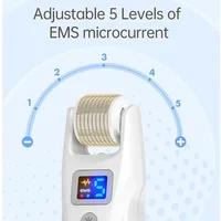 Bio Roller EMS microneedling derma roller with LED and vibration