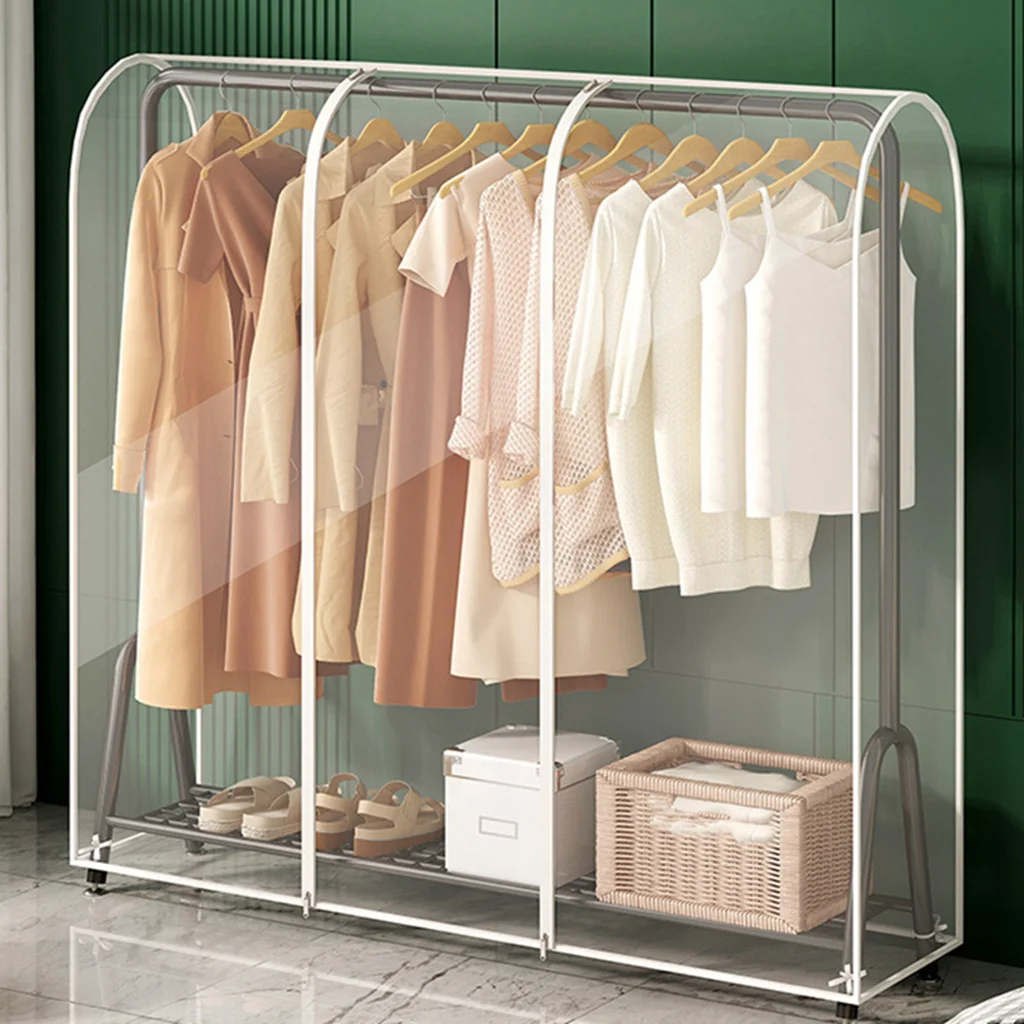 

Wardrobe Suit Bags, Closet Hangers, Clothing Cover, Dust Bag, Hanging Organizer, Zipper Dust Clothes Cover, Clothes
