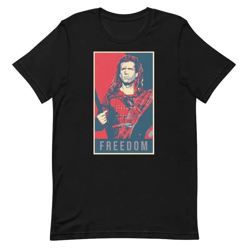 

Freedom Braveheart William Wallace Unisex t-shirt