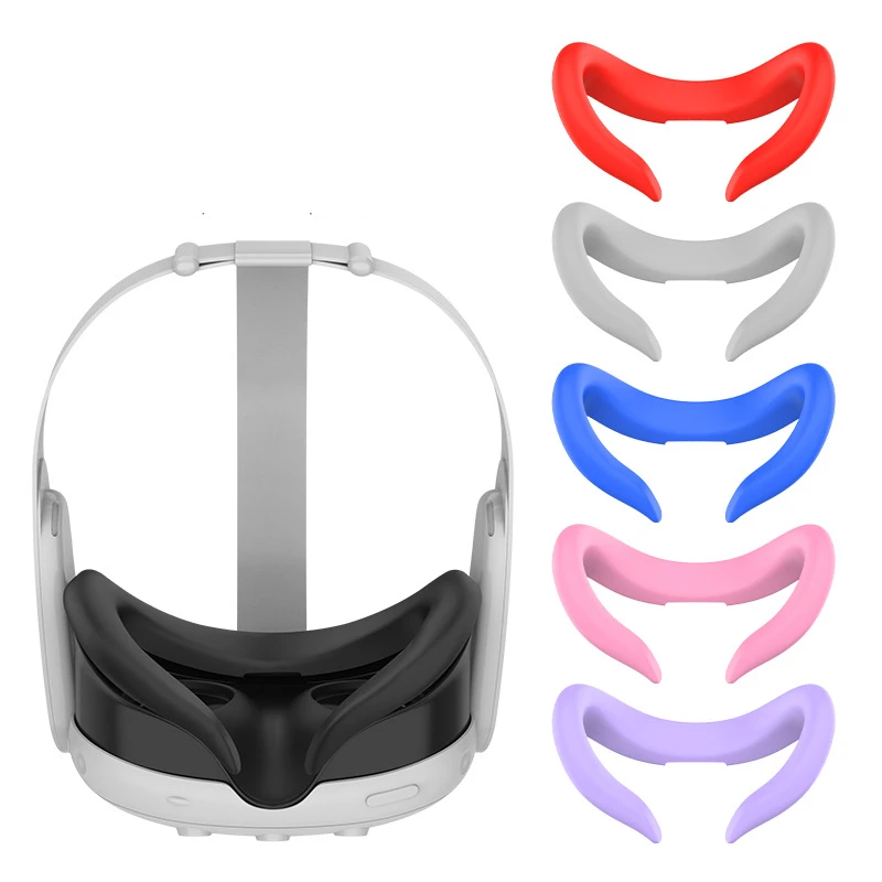 

For Meta Quest3 Sweatproof Mask VR Glasses Silicone Masks Accessories