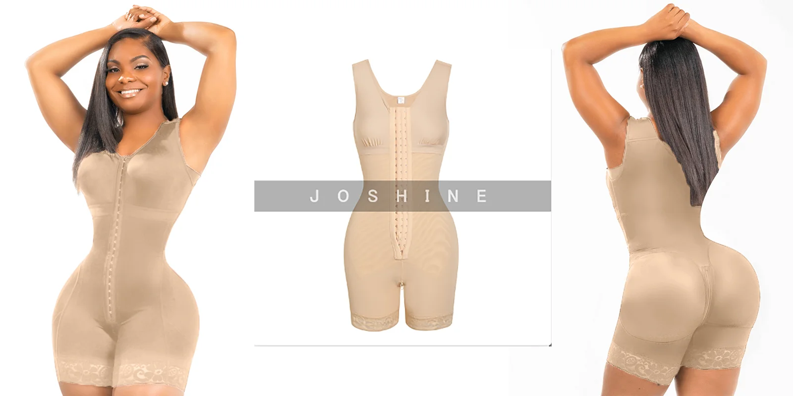 Faja Colombiana High Compression Double Full Body Stage 2 Body Shaper With Bra Shapewear Корсет Butt-Lifting Sexy Bodysuit