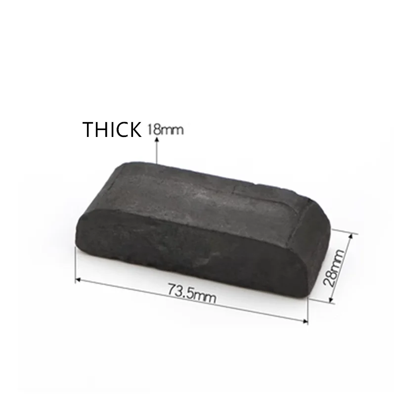 Crane Gantry Sliding Contact Wire Collector Blade Graphite Copper Carbon Brush Block