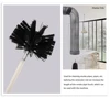 1-37 Pcs Flexible Chimney Sweep Set 12-50 Feet for Flue Sweeping Brush & Rod Kit Soot Cleaning Rods Nylon Brush Cleaning Tool 2