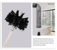 1-37 Pcs Flexible Chimney Sweep Set 12-50 Feet for Flue Sweeping Brush & Rod Kit Soot Cleaning Rods Nylon Brush Cleaning Tool 2