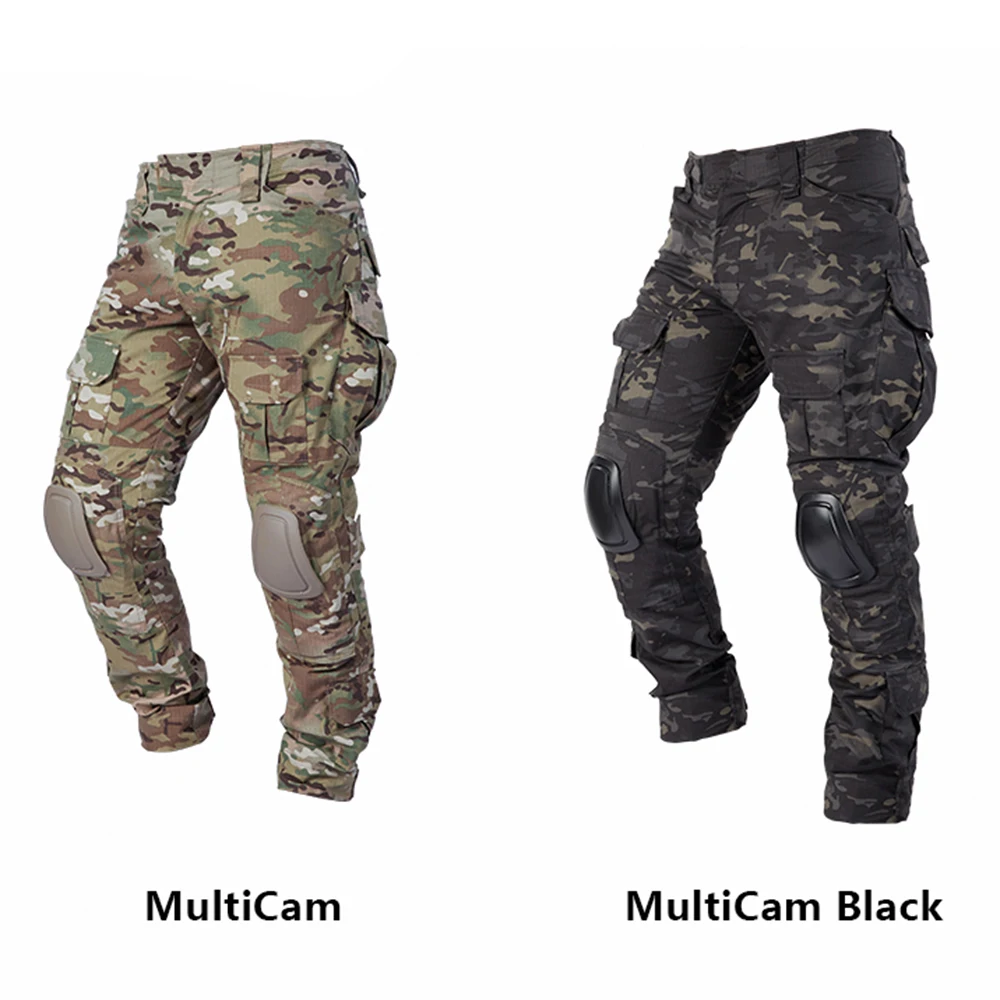 

IDOGEAR Molle Tactical Gen2 Combat Men Pants With Knee Pads Hunting Army Caza Military BDU Airsoft Tactical Trousers Multicam