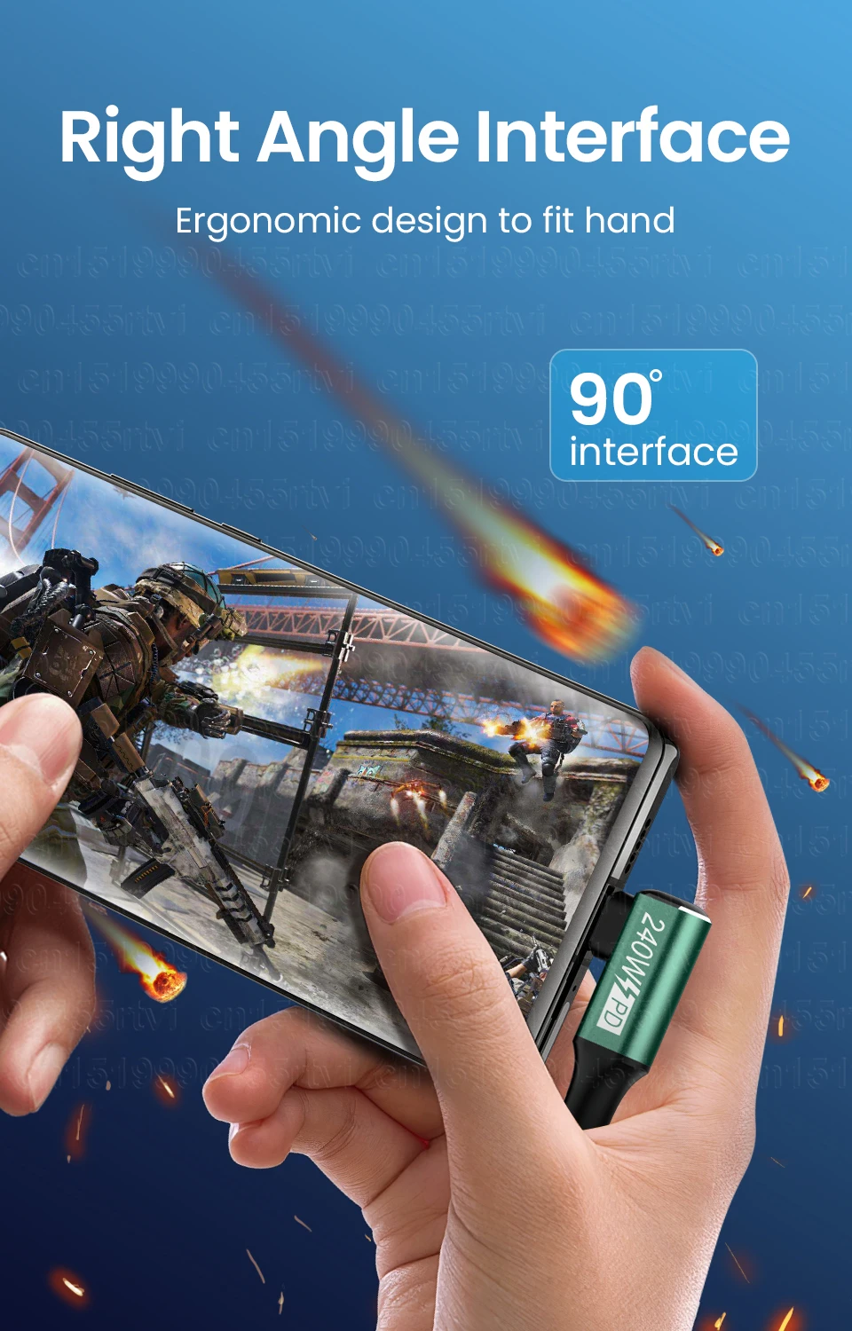 Sbb801575b5214d3c9c049a9a7b0c611bb PD 240W 5A USB Type C To USB C Cable USB-C PD Fast Charging Charger Wire Cord For MacBook Pro Samsung Type-C USBC Cable 0.5/1/2M Mallzona