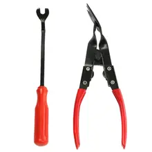 

2pcs Screwdriver Repair Tools 6 Inches Car Door Trim Rivets Clips Pliers & Fastener Remover Puller Tool Kit Screw Driver Set