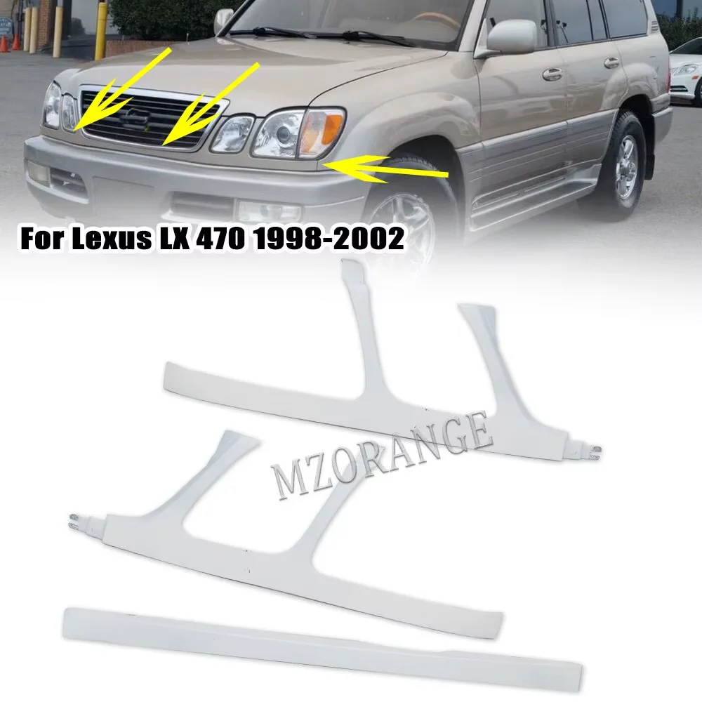 Front Bumper Grille Grill Lower Frame Cover Trim u Fit For Lexus LX470