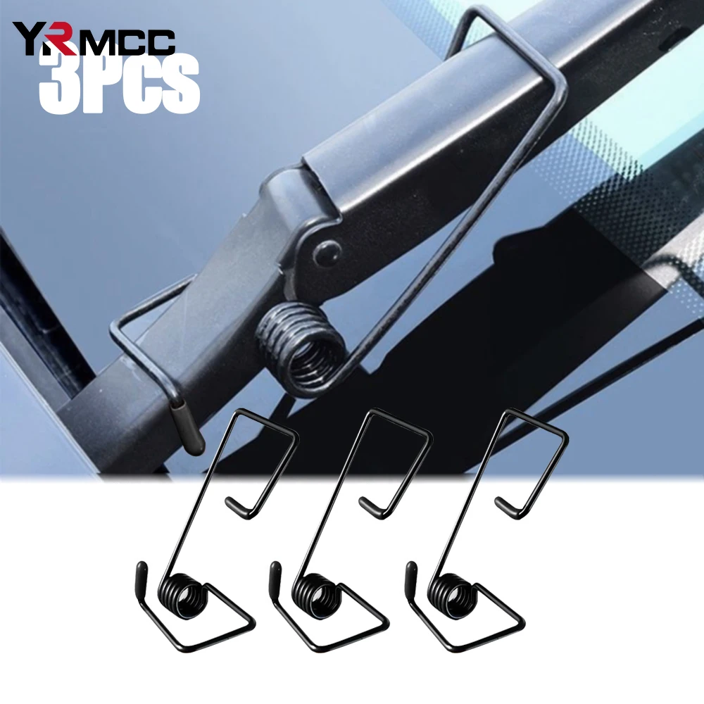 KOK-Wiper Arm Booster Spring, Metal Spring Set Wiper Arm Pressure Windshield Booster Replacement Kit 0508