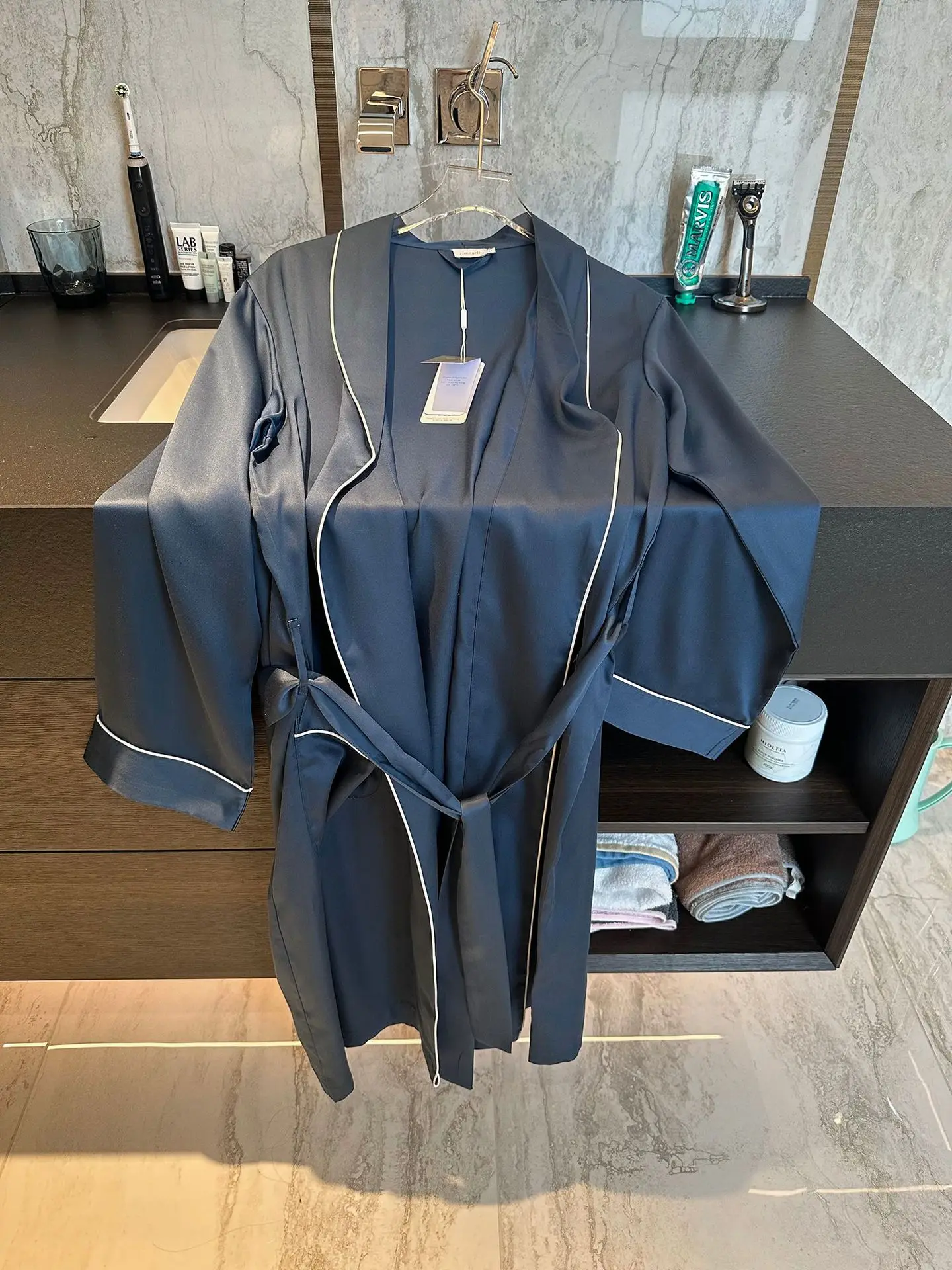 남성용 럭셔리 긴팔 목욕 가운, 홈웨어, 잠옷, 잠옷, 용수철, 새로운 스타일 디자인, 여름, 2024