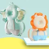Newborn Headrest Security Pillows Backpack Toddler Baby Head Fall Protection Pad Cushion Cartoon Soft Security Pillows Backpack 5