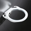 Space Aluminum Wall Mounted Hair Dryer Holder Rack Hanger Home Bathroom Hairdryer Storage Shelf Organizer Hanging Rack 8cm 2