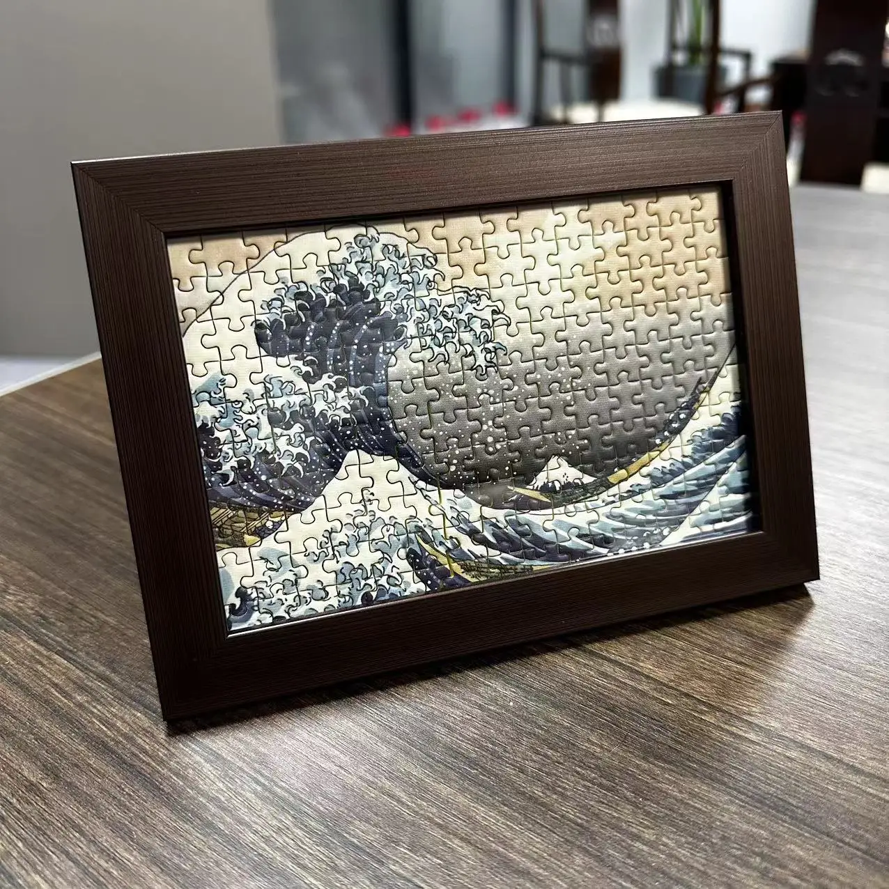 150 stücke Puzzle Reagenzglas van Gogh Sonnenblume Japan die große Welle von Kanagawa berühmten Ölgemälde Puzzle Weihnachts geschenk – Detail 7