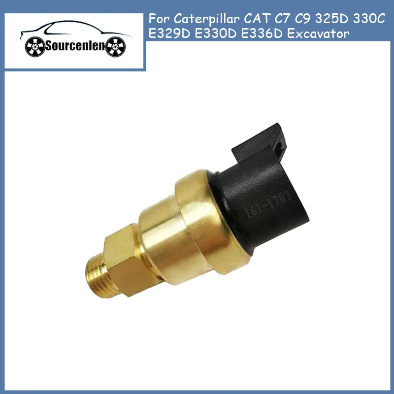 

Датчик давления масла 161-1703 1611703 для экскаватора Caterpillar CAT C7 C9 325D 330C E329D E330D E336D