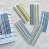 6Packs Stationery Bookmark Planner Stickers Self Adhesive Loose-leaf Memo Pad Page Markers Paper Flags Tabs Stickers Index 6