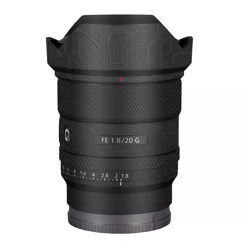 FE 스크래치 방지 카메라 렌즈 스티커 코트, 비닐 랩 보호 필름 바디 보호대 스킨 커버, FE 20mm F1.8 GM용, 3M, 20 1.8