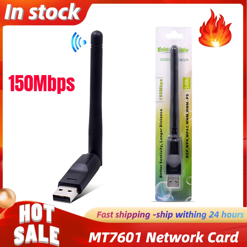 USB WiFi Adapter Ralink Wi-Fi Antenna Lan USB Ethernet 150M 2dB PC WiFi  Dongle Wireless Notework Card USB Wi Fi Receiver - AliExpress