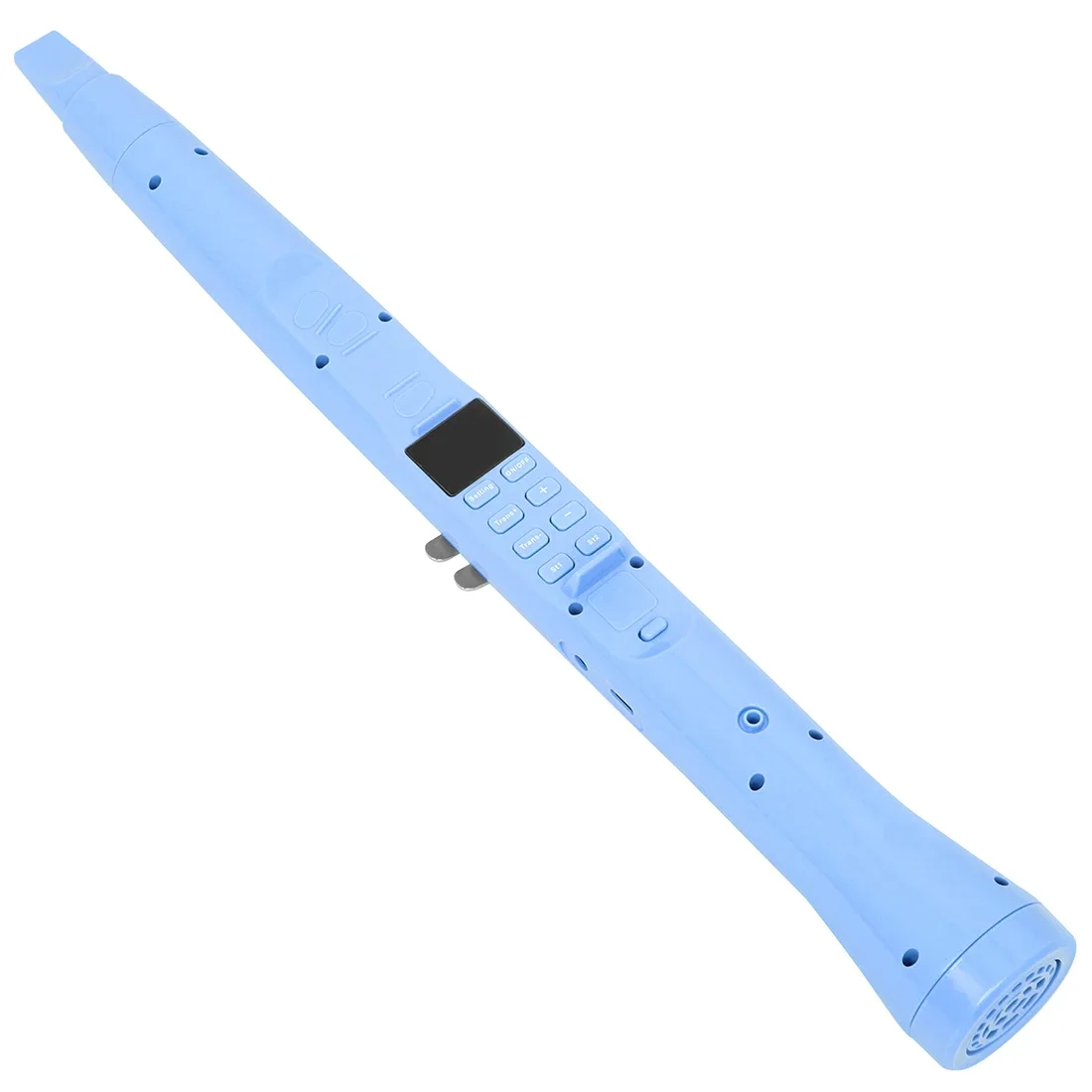 IRIN Electric Blowpipe Electronic Wind Saxophone Flute 99 Built-in Tone Mini Saxophone Double Fingering Technique Electric Flute