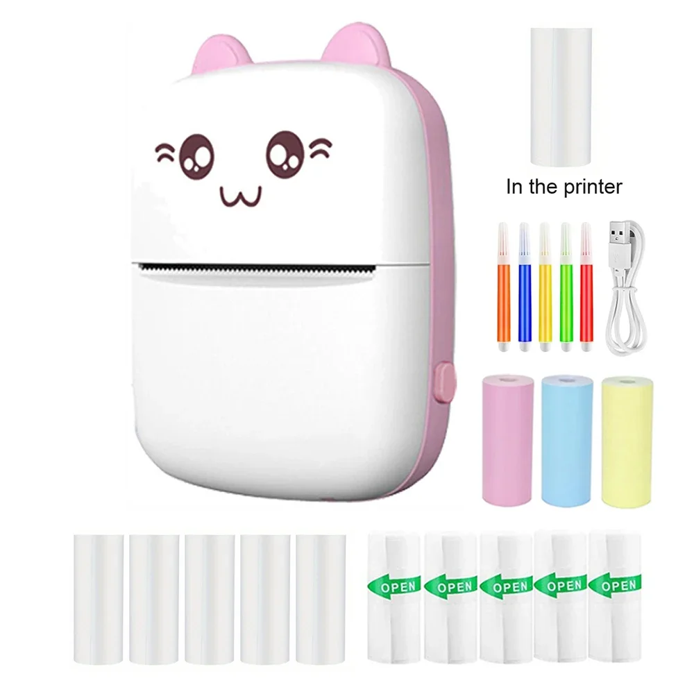 Stampante Adesiva Natomy Portatile - Sticker Maker Senza Fili, Ricarica USB, Design Pocket
