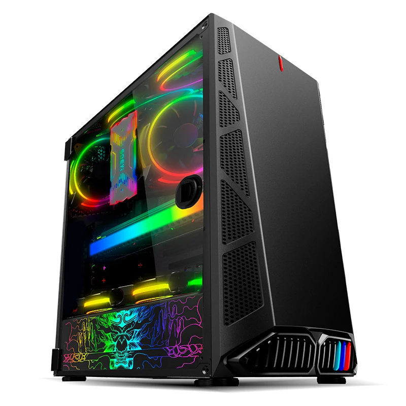 フル側透明シャーシcpu i5 10400FマザーボードB560 GDDR4 16