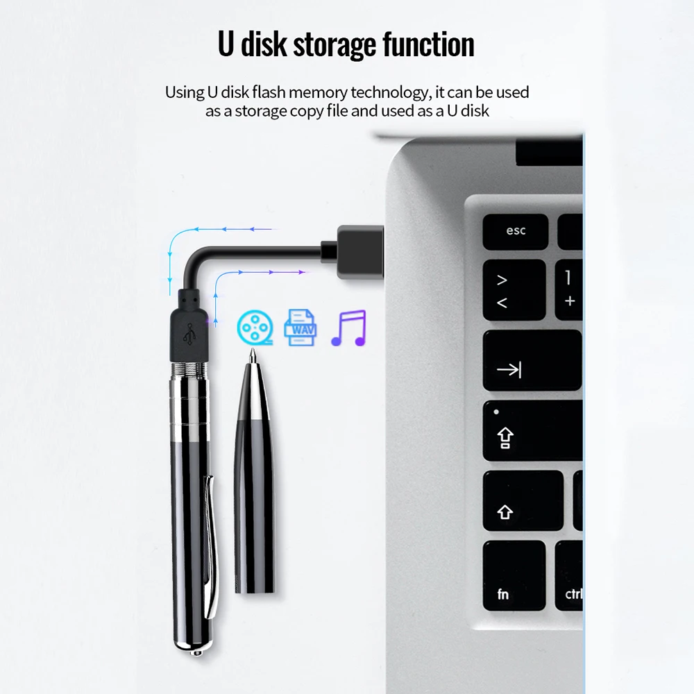 Professional Voice Activated Recording Pen Portable Voice Recorder Dictaphone Digital Sound Record Long Time Audio Recorder voice recorder