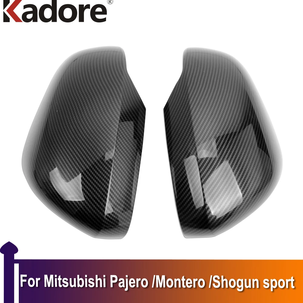 Side Door Rearview Mirror Cover Trims Car Accessories For Mitsubishi