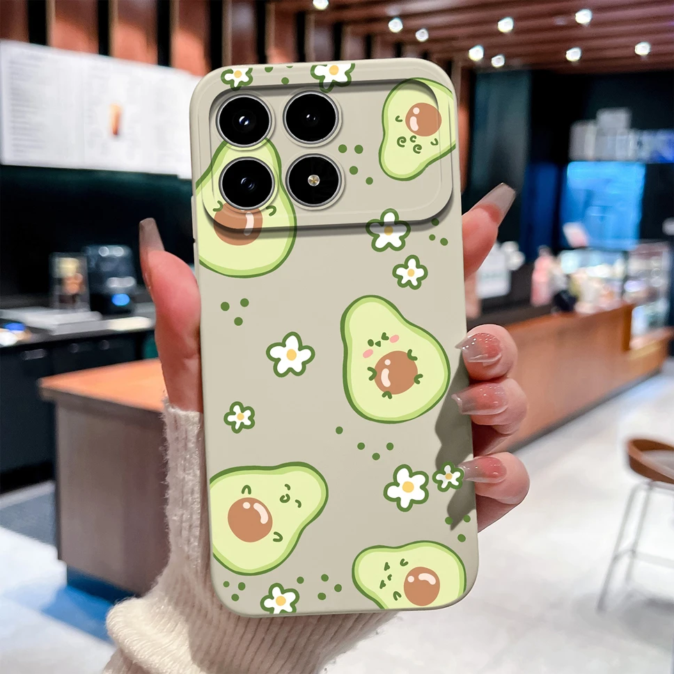 Cute Cat Soft Liquid Silicone Phone Case - Anti-Slip & Lightweight Protective Shell