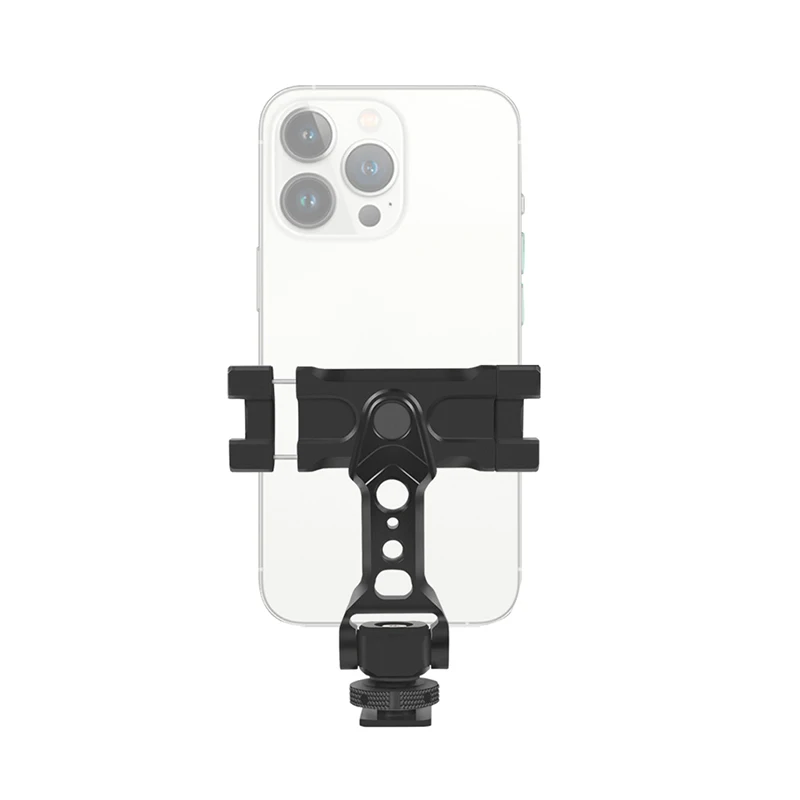 Universal-Handy-Stativ halterung Smartphone-Halter mit kaltem Schuh für horizontale vertikale Aufnahmen – Detail 22