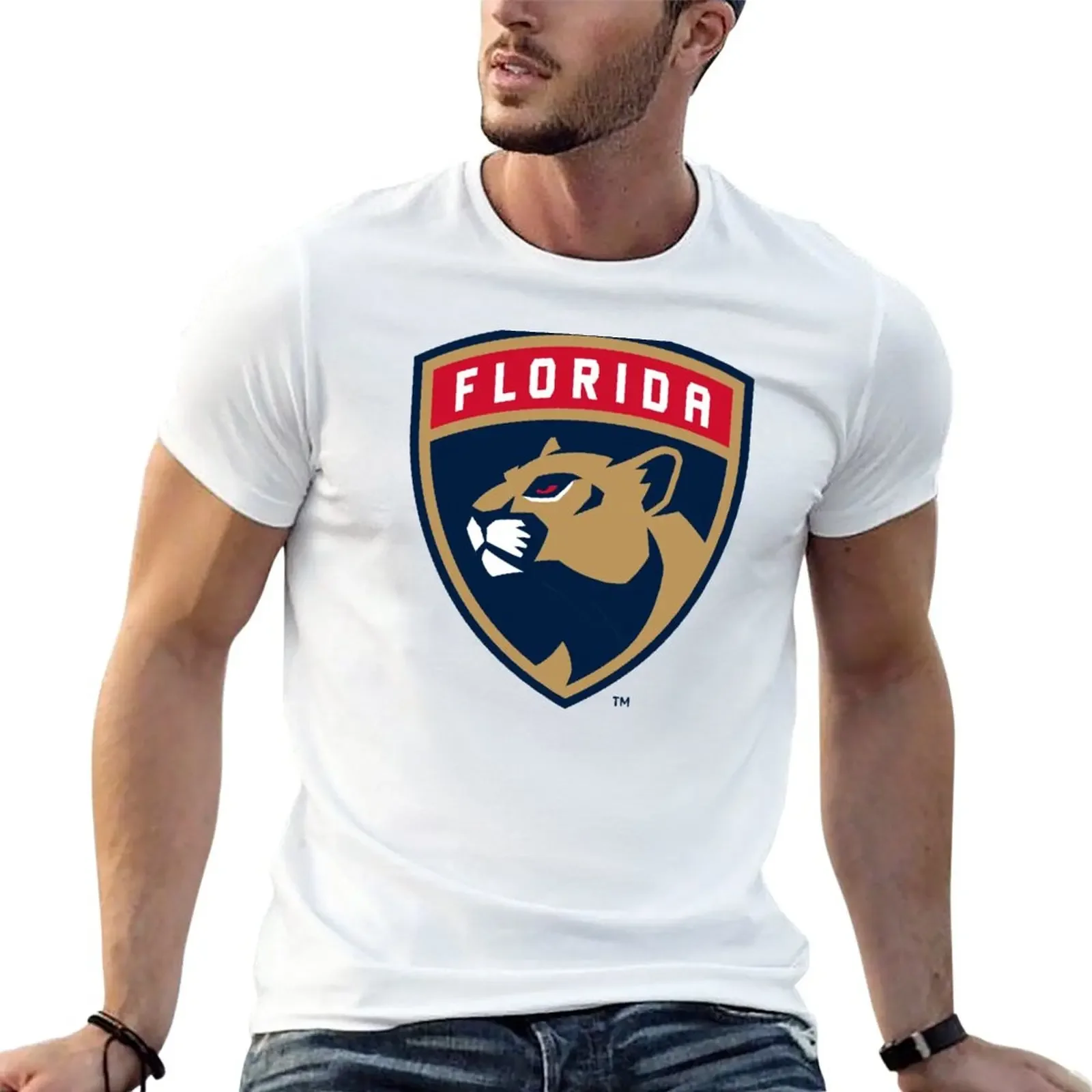 

Panthers-Florida T-Shirt anime tees plain funny t shirts for men