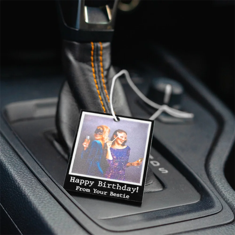 ersonalised Photo Black Car Ornament 4 | ersonalised Photo Black Car Ornament 4
