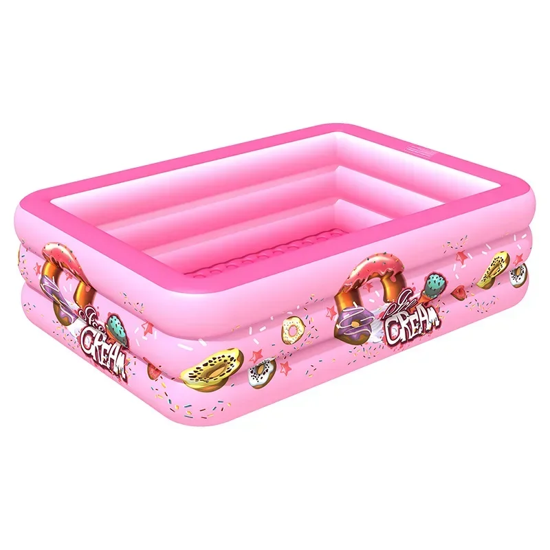 Thicken Large Inflatable Swimming Pool Rectangular PVC Paddling Bathing Tub Summer Outdoor Toy For Family Children inflatable swimming pool,inflatable bathtub