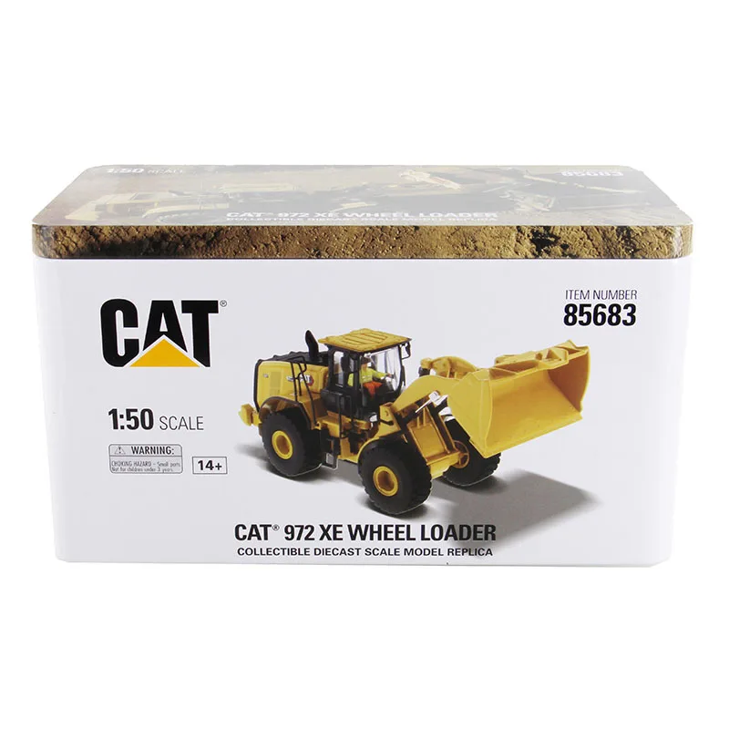 ミニカー　1/50 キャタピラー CAT 972XE ホイールローダー [DM85683] 楽天市場】ダイキャストマスター 1/50 キャタピラー CAT 972XE