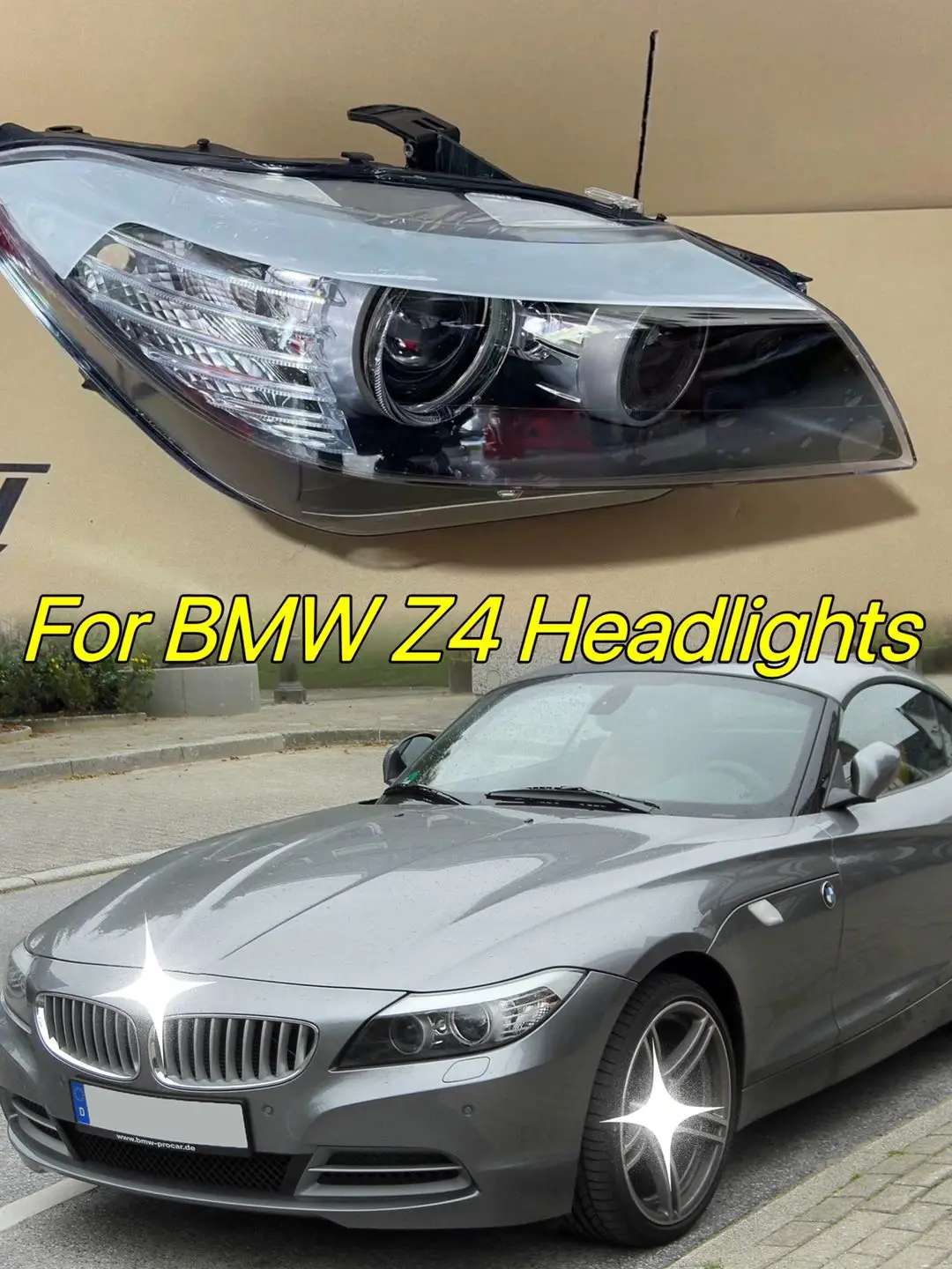 

Для BMW Z4 Xenon передняя фара в сборе 2012-2014