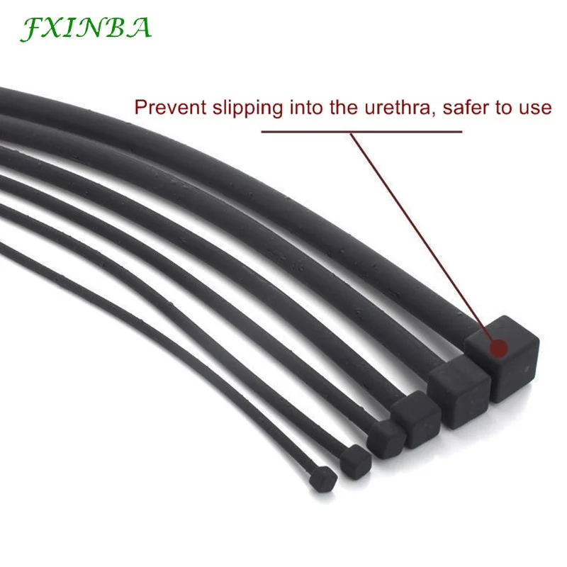 Urethral Dilator FXINBA Smooth Silicone Urethral Catheter Dilator Sounding Penis Plug Insert Urethra Catheters Sex Toys For Men Gay Stimulator silicone urethral dilator,urethral dilator